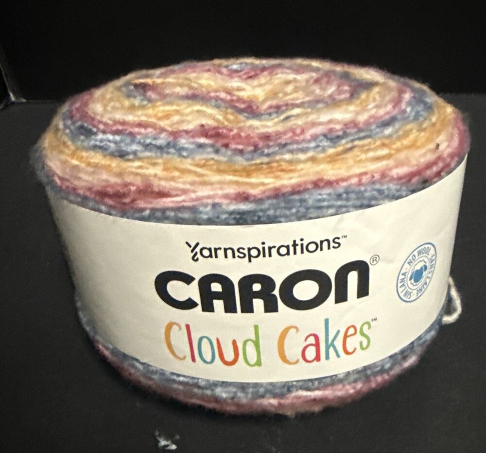 Caron Cloud Cakes Yarnspirations Abundant 291073 Polyester Yarn 8oz 227g Retired